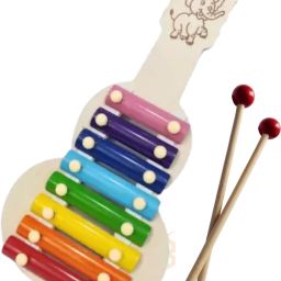 Wooden Xylophone Guitar Toy (8 Nodes) | Kids First Musical Toy ( Pack of 1)-10