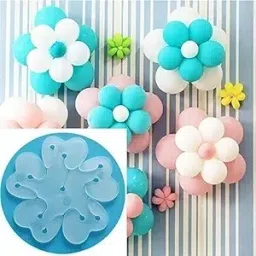 Solid Flower Shape Balloon Clips Holder Clip for Party Birthday Decoration Balloon-18