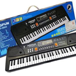 Kids Toys Electronic Musical Instruments 37 Keys Toy Music Piano Keyboard 37 Keys Toy Music Piano Keyboard with Microphone - Black for Boys Kids Girl Analog Portable Keyboard-image-51