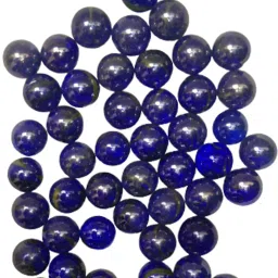 50_Pcs Dark Blue OR Blue Kanche Glass Marble Ball Glass Pabbles Ball-image-80