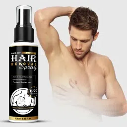 Hair Removal CreamSpray for Men Chest,Back,Legs,Under Arms & Intimate AreaUNISEX Spray-13