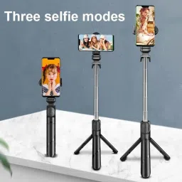 G2L Wireless Bluetooth Compatible Foldable Tripod For Smartphone With Shutter Remote Monopod, Tripod image 2