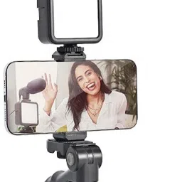 THEMRCREATIOn Vlogging Kit for Mobile Video Making Kit Tripod Kit KJH19 Tripod image 5
