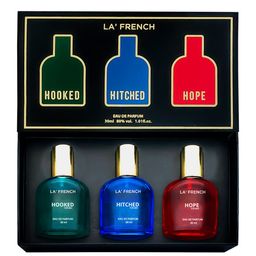 La French Men Set Of 3 Hooked-Hitched-Hope Oud Eau De Perfume - 30ml Each-60