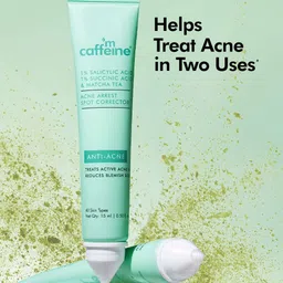 MCaffeine Acne Arrest Spot Corrector with Salicylic Acid & Succinic Acid - 15 ml-26