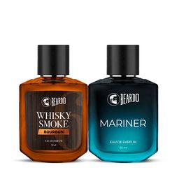 BEARDO Men Set of Whisky Smoke Bourbon & Mariner Eau de Parfums - 50ml each-7
