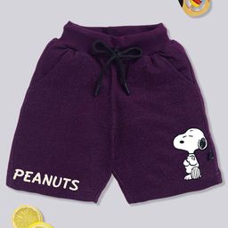 YK X Minute Mirth Boys Peanuts Printed Cotton Shorts-image-97