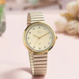 Fastrack Vyb Mirage Women Stainless Steel Bracelet Style Straps Analogue Watch FV60003YM01W-picture-31