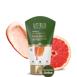 Lotus Botanicals Unisex Vitamin C Skin Brightening Face Scrub - 100 g-25