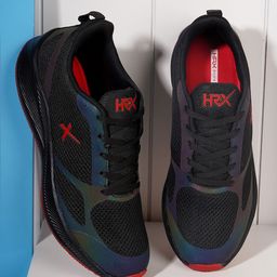 HRX by Hrithik Roshan Men Black & Red 3D Flex Mesh Marking Running Shoes-image-15