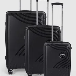 Wildcraft Set of 3 Onyx Trolley Suitcases - Cabin Medium & Large-4