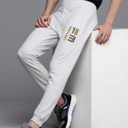 HRX by Hrithik Roshan Men Lifestyle Typography Printed Regular Fit Joggers-picture-32
