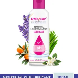 GYNOCUP Water Based & pH Balanced Hypoallergenic Menstrual Cup Lubricant - 100ml-53