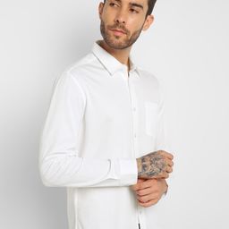 Red Chief Men Smart Slim Fit Solid Spread Collar Cotton Casual Shirt-image-60