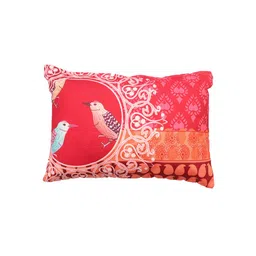 STITCHNEST Multicoloured Set of 2 Ethnic Motifs Rectangle Cushion Covers image 2