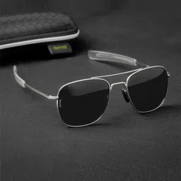 Eyewearlabs Browline Lens with Polarised and UV Protected Sunglasses SC2EL1081 image 2
