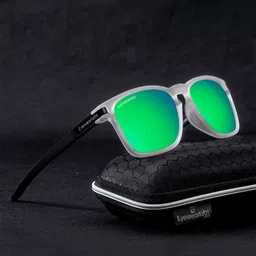 Eyewearlabs Wayfarer Lens with Polarised and UV Protected Sunglasses SC3EL1154-48