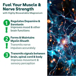 OZiva Set of 3 Magnesium Triple Complex for Muscle & Nerve Function - 60 Tablets Each image 5