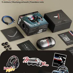 BOULT AUDIO Mustang Dyno with 60 Hrs Battery Quad Mic ENC, 5.4v Bluetooth image 3