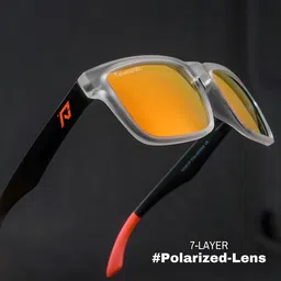 Eyewearlabs Wayfarer Lens with Polarised and UV Protected Sunglasses CRV1SC1EL1121 image 5