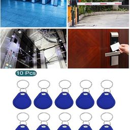 Navkar Systems MIFARE 1K Waterproof 13.56MHz RFID Key Fob Proximity ID Card Smart Token Tag Keypad Card for Door Entry Access Control System for Security Lock (10) image 5