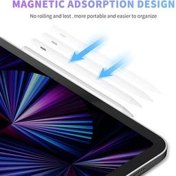 SpiderJuice 1Pc USB Charging Magnetic Attaching Stylus Pen With 1.5mm Nib, Palm Free Design, High Precision, Tilt Sensitivity, Coherent & Affulent Writing For Drawing, Painting, Sketching in Apple Ipad (Random Colour) image 4
