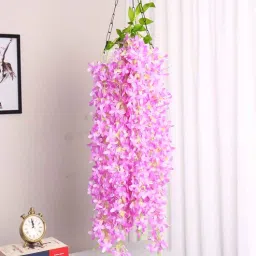 arick decor Artificial Hanging Orchid Flowers Bunch-picture-18