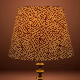 lampenschirm india Premium Softback 40cm Empire Paper Lampshade (Red)-picture-41