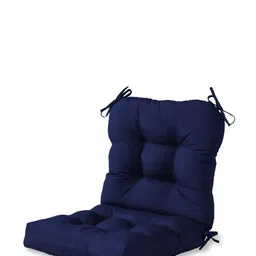 DADDY COOL 2 Pcs Navy Blue Quilted Chair Pads-image-23