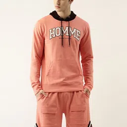Maniac Men Pink Printed T-Shirt with Shorts-picture-25