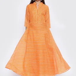 SOUNDARYA Mirror Work Anarkali Kurta-image-95