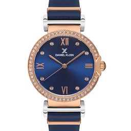 Daniel Klein Premium Women Blue Dial & Leather Strap Analogue Watch DK.1.13219-4-image-72