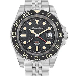 Mathey-Tissot Men Textured Dial Reset Time Analogue Watch H903ANC-4