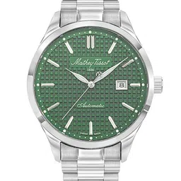 Mathey-Tissot Men Dial & Stainless Steel Bracelet Style Straps Analogue Automatic Watch H411ATAV-12