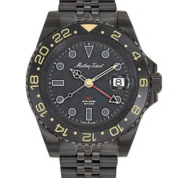 Mathey-Tissot Men Textured Dial Reset Time Analogue Watch H903NN-51