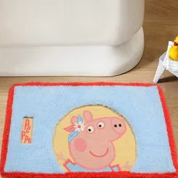 saral home Blue Character Microfibre 16 x 24 Inches Kids Floor Mat-picture-26