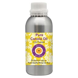 Deve Herbes Natural Therapeutic Grade Cold Pressed Pure Brassica Napus Canola Oil 300ml-image-48