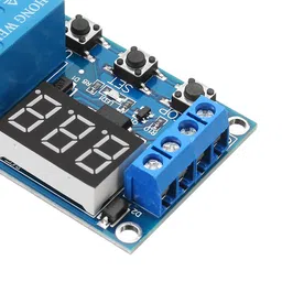 6-20V 1-Channel Power Relay Module with Adjustable Timing Cycle image 2