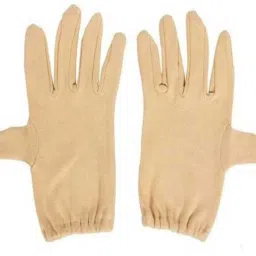 Men 10 Inches Hand Glove For -S Size Beige Pack 1 Cycling Gloves-47