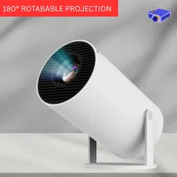 Guggu Mini HD Projector for Home 4KSupport With Built-in App Netflix/Prime/YouTubeH65 (4500 lm / 1 Speaker / Wireless / Remote Controller) Portable Projector-14