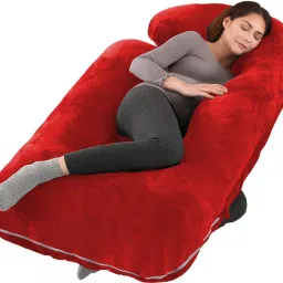 Premium Lyte Microfibre Solid Pregnancy Pillow Pack of 1-image-56