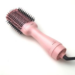 Alan Truman The Blow Brush - Pastel Pink Electric Hair Curler-image-9