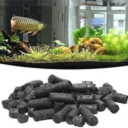 vayinato Activated Carbon Charcoal Aquarium Filter Media (500G, Pack of 2) with Net Bag Power Aquarium Filter image 2