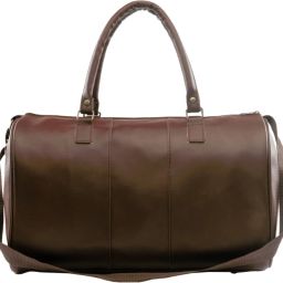 50 L Gym Duffel Bag - Duffle Bag with Shoe Pocket for Travel/Leatherette Weekender Travel Duffle - Beige-image-40