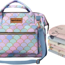 Premium Diaper Bag with 1 Baby Towel, Waterproof & Travel-Friendly Maternity Bag Baby Diaper bag & Soft Baby Towel-image-81