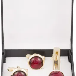 Paranoid Brass Cufflink & Tie Pin Set-picture-12