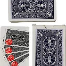 wizerdy Magic Marked Deck Bicycle Design (Blue) / SPY Mark Magicians Card Packet image 4