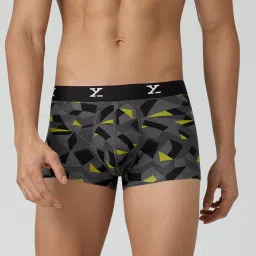 xyxx Pack of 1 Shuffle Underwear IntelliSoft Micro Modal Printed Men Trunk image 2