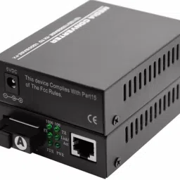 RAMEX Fast Ethernet to Fiber Media Converter RJ45 to 100Base-FX SMSF 20KM 1 Ports 1000 Mbps Network Switch-image-91