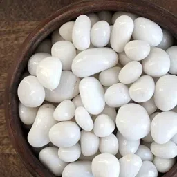 Stone White Polish Pebble Polished Round Marble Pebbles-picture-46